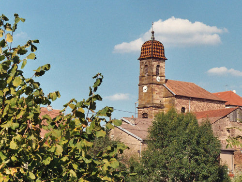 L'église de Belverne, photo J. Menneret
