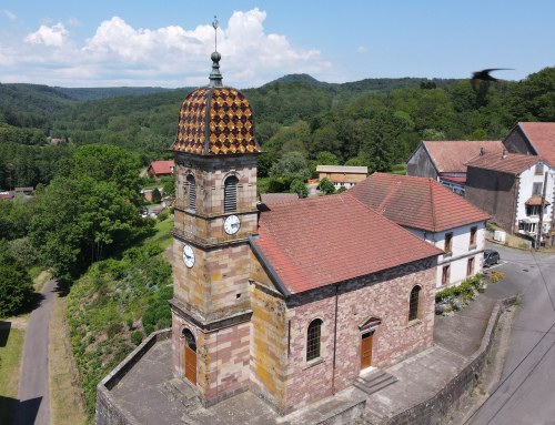 L'église de Belverne, photo E. Rey