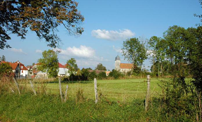 Le site de Bief du Fourg, photo M. Morlin