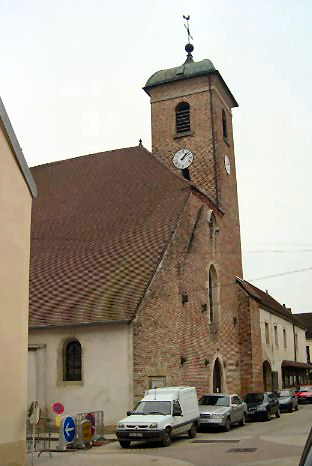 L'église de Bletterans, photo B. Mougey