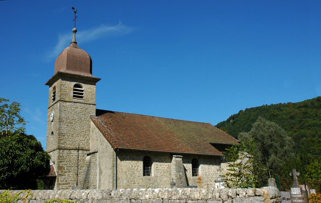 L'église de Blois-sur-Seille, photo M. Morlin