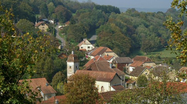 Le site de Blussans, photo J. Masset