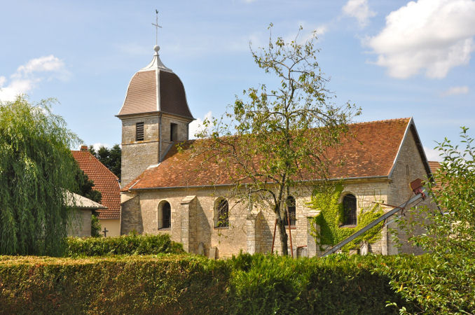 L'église de Bonboillon, photo M. Morlin