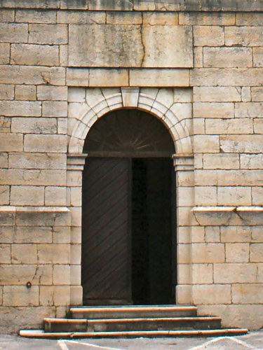 Portail de l'église de Bonlieu, photo O. Pernot