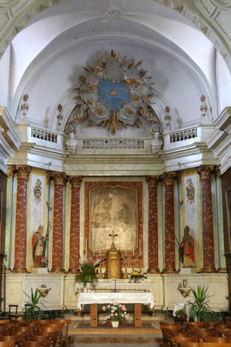 Le chœur de l'église de Bonnay, photo C. Quillon
