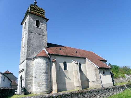 L'église de Boulot, photo D. Bion