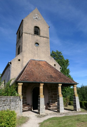 L'église de Bourguignon-lès-Conflans (70)
