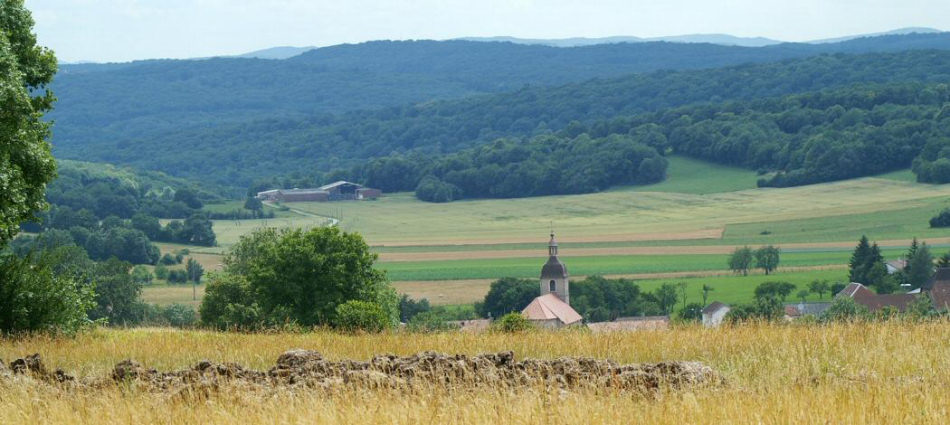 Le site de Bournois, photo J. Masset