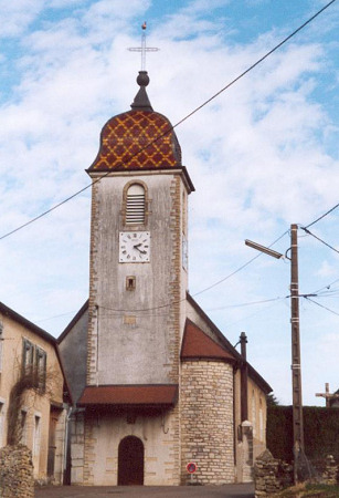 L'église de Branne, photo C. Briot