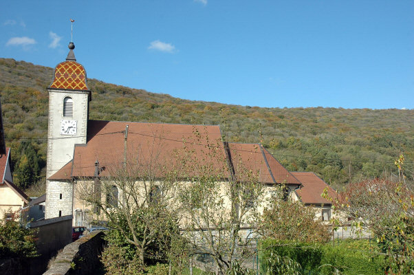 L'église de Branne, photo M. Morlin