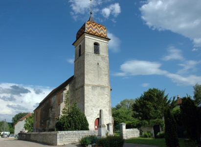 L'église de Bresilley, photo M. Morlin