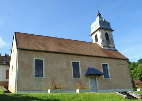 Le temple de Brevilliers en 2016, photo J. Masset