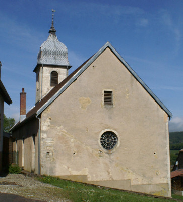 Le temple de Brevilliers en 2016, photo J. Masset