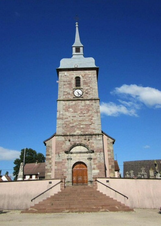 L'église de Buc, photo J. Masset