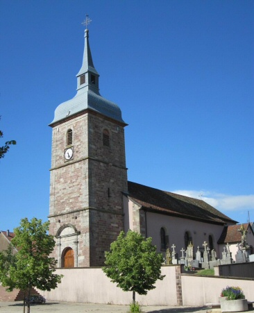 L'église de Buc, photo J. Masset