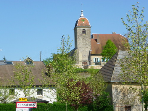 Clocher de Bussieres, photo D. Bion