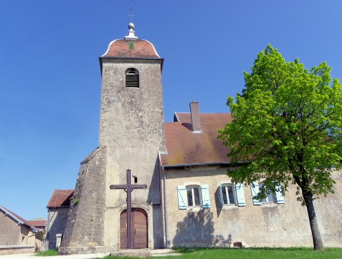 Clocher de Bussieres, photo D. Bion