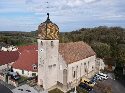 L'église de Byans-sur-Doubs, photo E. Rey