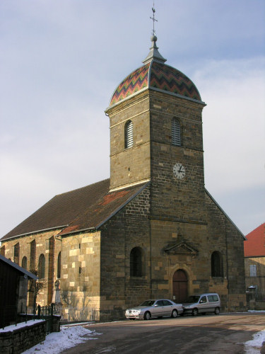 L'église de Cendrecourt, photo B. Mougey