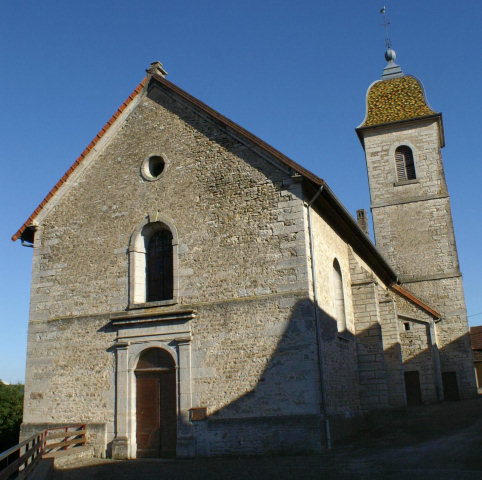L'église de Cendrey, photo J. Masset