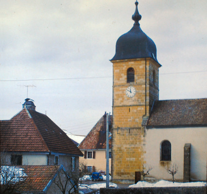 Clocher de Censeau (39) photo  R. Cayet-Gillot