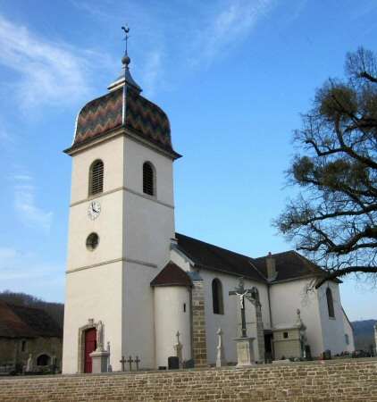Eglise de Cerre-lès-Noroy, photo J. Masset