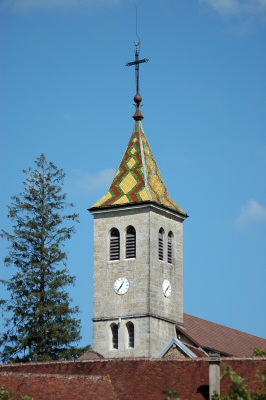 L'église de Cesancey, photo M. Morlin
