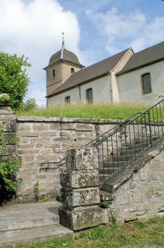 L'église  de Chagey, photo J. Masset