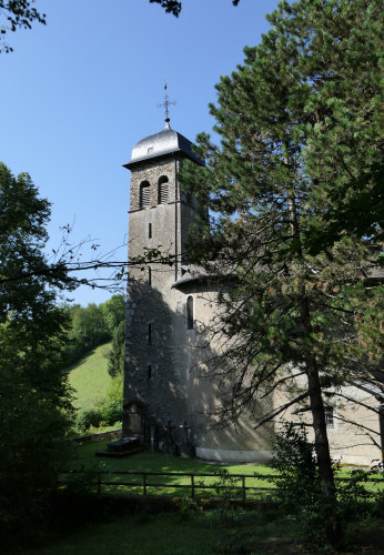L'église de Chamousset, photo Y. Bessero