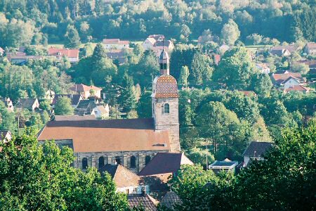 Le site de Champagney, photo J. Menneret