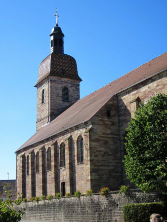 L'église de Champagney, photo J. Masset
