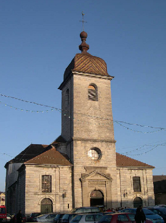 L'église de Champagnole, photo B. Mougey