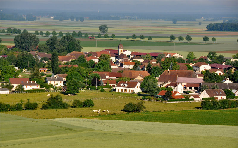 Le site de Champdivers, photo M.T. Morlin
