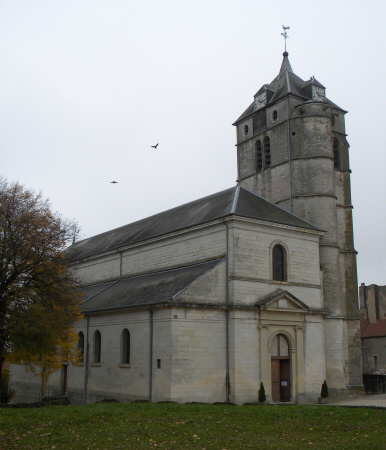 L'église de Champlitte, photo D. Bion
