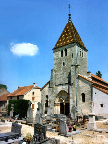 L'eglise de Champlitte-la-Ville, photo J. Menneret