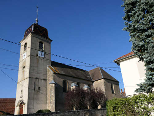 L'église de champvans, photo Y. Bessero