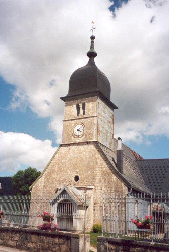 L'église de Chapelle-des-Bois, photo C. Briot
