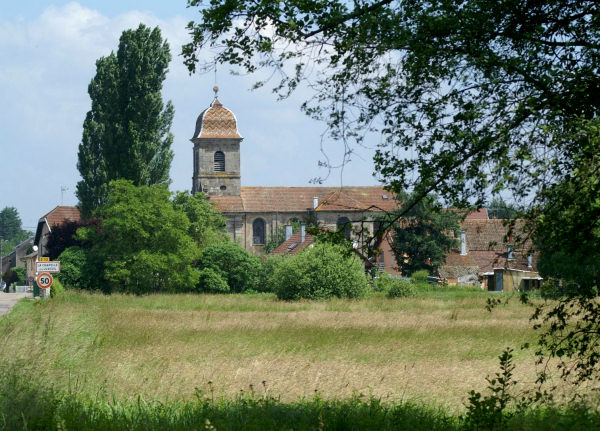 L'église de La Chapelle-lès-Luxeuil, photo J. Masset