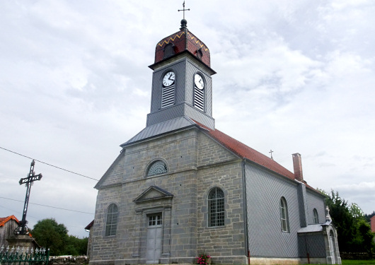 L'église de Chapois, photo O. Pernot