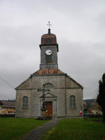 L'église de Chapois, photo B. Mougey
