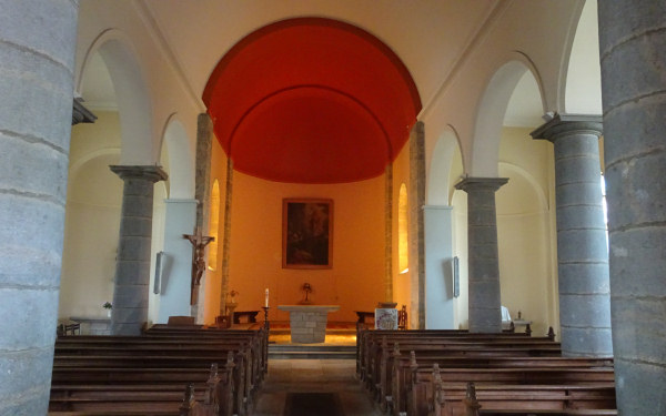Intérieur de l'église de Chapoix, photo O. Pernot