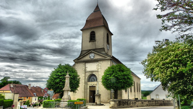 Eglise de Chargey-lès-Gray, photo D. Bion