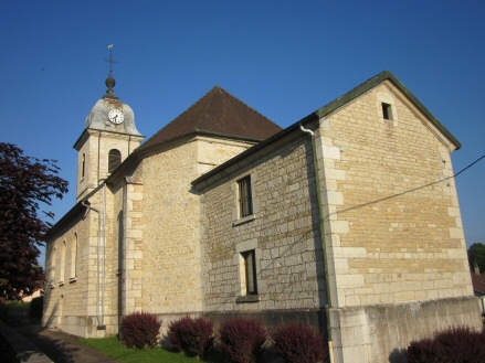 L'église de Charmoille, photo J. Masset