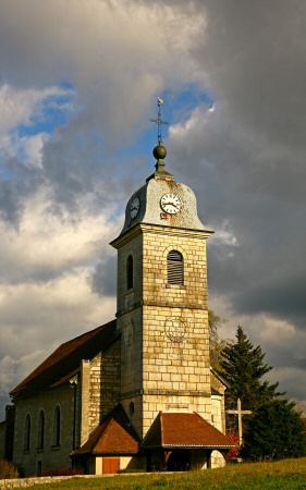 L'église de Charmoille, photo O. Boillon