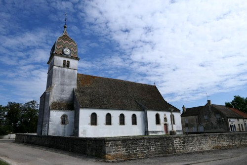 L'église de Charnay-lès-Chalon, photo Y. Bessero