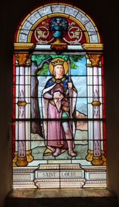 Vitrail de l'église de Chatelneuf, photo O. Pernot