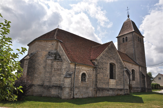 L'église de Chaumercenne, photo M. Morlin