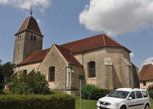 L'église de Chaumercenne, photo M. Morlin