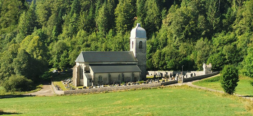 Eglise de Chaux-des-Crotenay, photo A. Combey