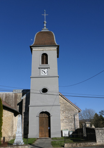 L'église de Chaux-lès-Clerval, photo Y. Bessero